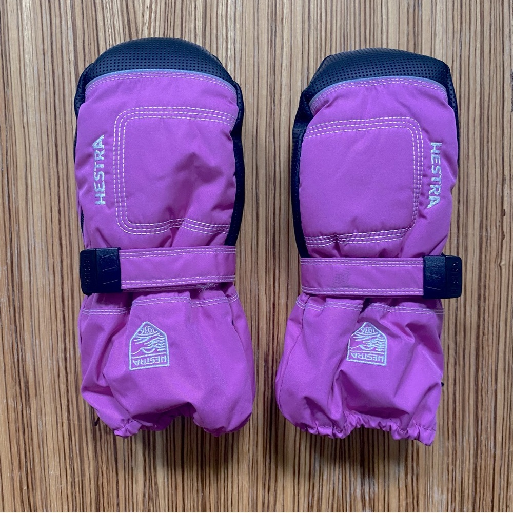 Hestra • Kids' CZone - mitt, Size 5, purple